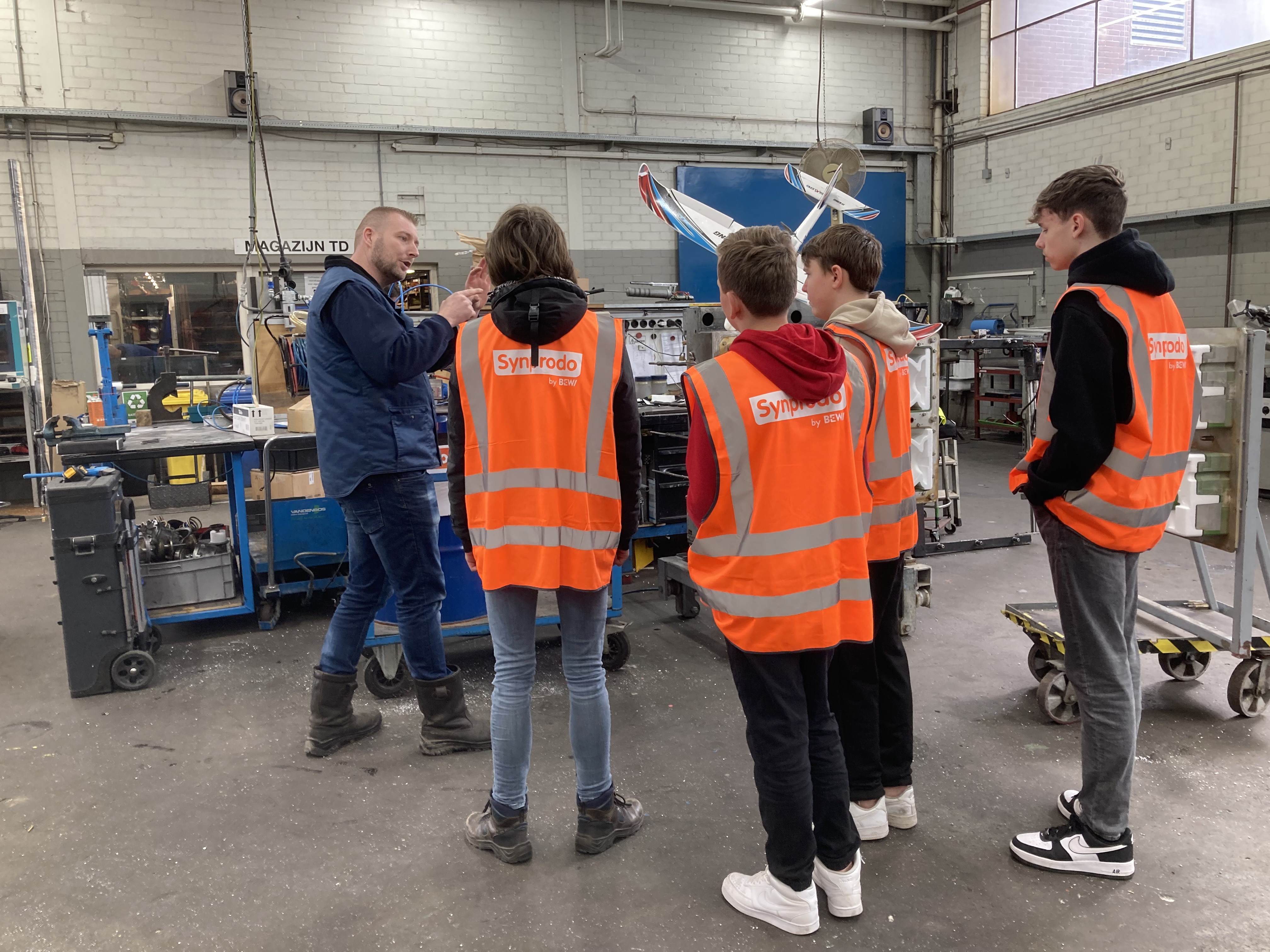 Bezoek VMBO-leerlingen aan Synprodo